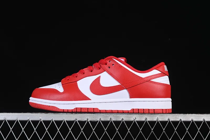 All categories Nk SB Dunk series Nk SB Dunk Low low-top sneakers Nike SB Dunk Low white red low-top casual sneakers DD1873-116